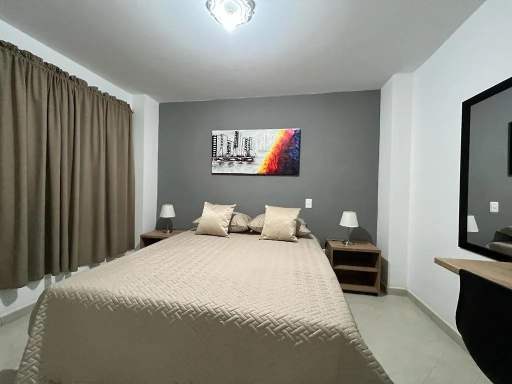 Apartman Amoblado Los Molinos Medellín Kolumbia